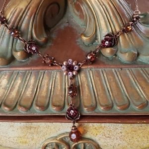 1928 Plum Necklace